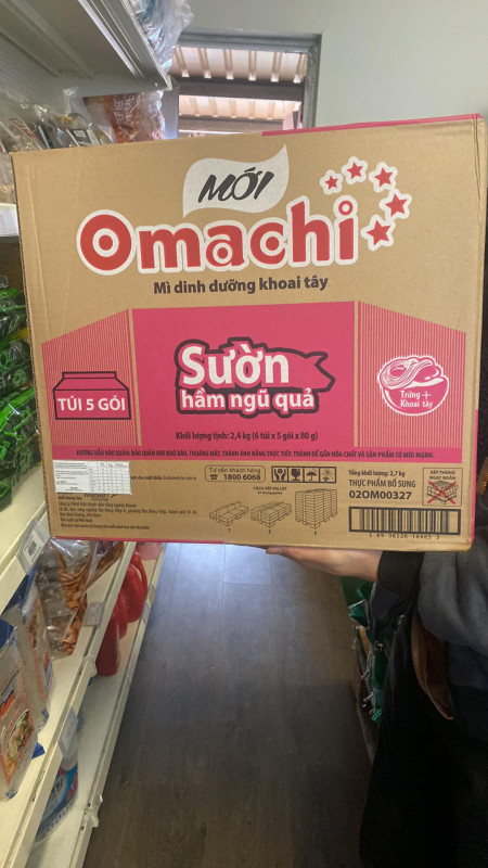 Mì omachi sốt 35$