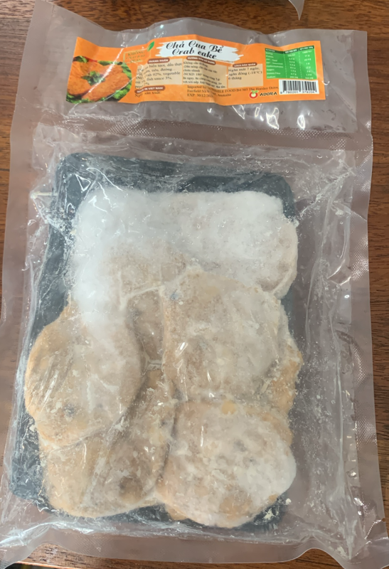chả cua tươi